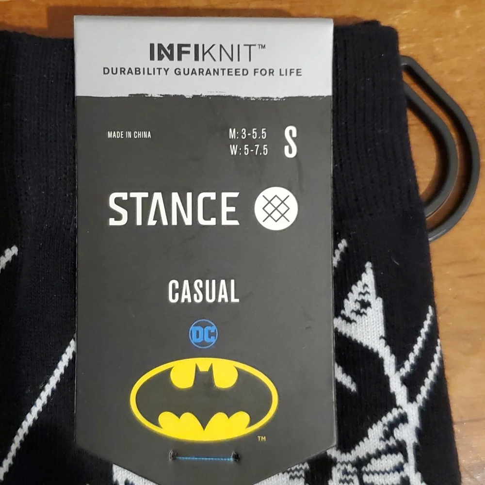 NEW Stance Batman socks . New with tags